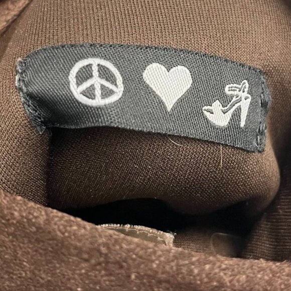 Steve Madden Bonanza Slouch Knee High Boots Brown Suede 8 - Picture 8 of 13